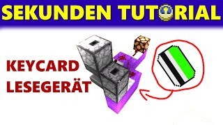 ⏱Sek Tutorial 9 KEYCARDLESER für ALLES [upl. by Fancie]