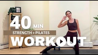 Pilates Meets Strength A Mindful FullBody Workout [upl. by Secilu667]