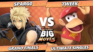 LMBM 2023 GRAND FINALS  Spargo Cloud Vs Tweek Diddy Kong SSBU Ultimate Tournament [upl. by Rufus]