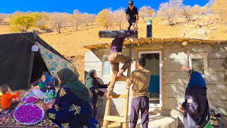 ❄️🛖quotWinter Preparations Family Bonding Roofing and Homemade Picklesquot [upl. by Chas]