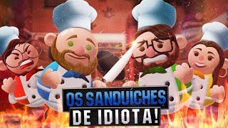 Overcooked 2 Gameplay  É um pesadelo na cozinha [upl. by Jolenta]