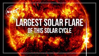 Sun Releases Largest Flare of this Solar Cycle [upl. by Cromwell190]