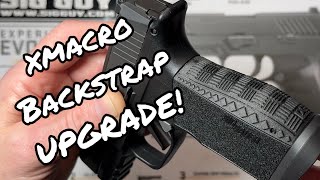 SIG Sauer P365 xMacro backstrap upgrade by Sig Guy [upl. by Hoenack565]