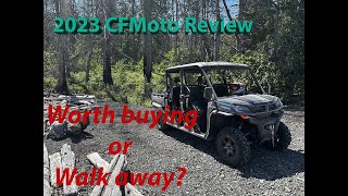 Review of my new 2023 CFMoto Uforce1000 XL [upl. by Dagnah]