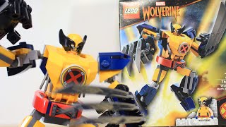 LEGO Wolverine Mech Armour Review 76202 [upl. by Dotty543]