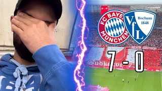 ICH KANN DAS ALLES NICHT MEHR  STADIONVLOG  BAYERN VS BOCHUM [upl. by Saeger]