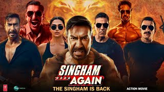 Singham Again  Ajay Devgn  Akshay Kumar  Ranveer  Kareena  HD Reviews amp Facts [upl. by Huai]