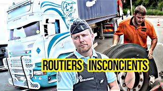 Arrestation de routiers inconscients de leur potentiel danger [upl. by Rehpotsirc283]