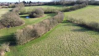 Fryent way  Fryent Country Park view  Drone Aerial Relaxation 4K UHD Film by UK Views [upl. by Anyl]