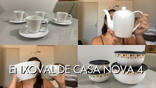 ENXOVAL DE CASA NOVA 4  KIT DE SOBREMESA PRATOS VASILHAS DA TUPPERWARE BOWLS E [upl. by Bultman]