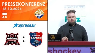 18102024  Pressekonferenz  TSV Peißenberg vs ESC Kempten [upl. by Monro]