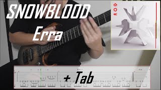 ERRA  Snowblood l Guitar Cover  TAB Screen [upl. by Colwin36]