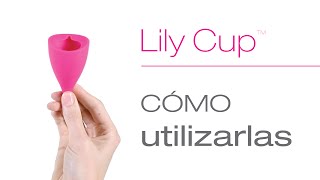 Cómo utilizar las Lily Cups  INTIMINA [upl. by Noami]