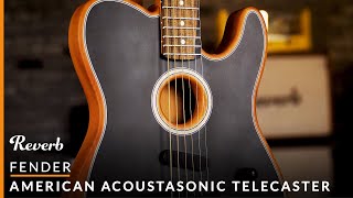 Fender Acoustasonic Tele 10Part Song using Revolutionary Acoustic amp Electric Guitar  Reverb Demo [upl. by Lanoil]