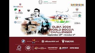 🔴 LIVE  OLBIA 2024 WORLD BOCCIA CHALLENGER  DAY 3  INDIVIDUAL COMPETITION [upl. by Htbazile]