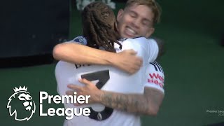 Emile Smith Rowe tucks away Fulhams second goal against Newcastle  Premier League  NBC Sports [upl. by Draude]