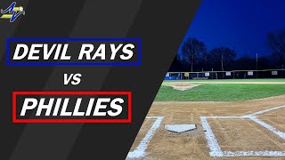 Devil Rays  Phillies  2024 Majors [upl. by Nelluc]