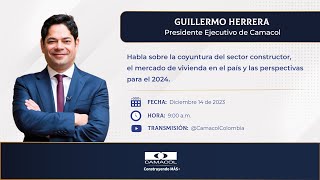 Coyuntura del sector constructor mercado de vivienda en Colombia y perspectivas para 2024 [upl. by Wilkey863]