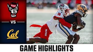 NC State vs Cal Game Highlights  2024 ACC Football [upl. by Ikkela]