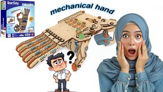 How To Make a Mechanical Hand  Amazing DIY Kit from Smartivity  Unbox amp Review in Hindi [upl. by Eioj]