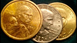 Modern One Dollar Coins  Varieties and Rare Coins To Look For [upl. by Eletnahc193]