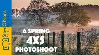 Landscape Film Photography  A Spring Morning with the 4x5 [upl. by Maudie912]