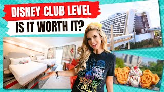 Club Level Worth It  Disney World Contemporary Resort Club Level Room Tour Free Food amp Drinks [upl. by Alaham]