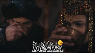 Turgut and Aslihan Beautiful Love  Duniyaa [upl. by Lraed]