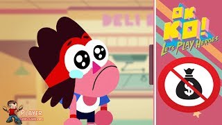 OK KO Lets Play Heroes  KO Used All Coins To Buy Cards When He Patrol Lakewood Plaza Turbo [upl. by Camella]