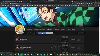 How to customize your MyAnimeList to look cool [upl. by Trilbi]