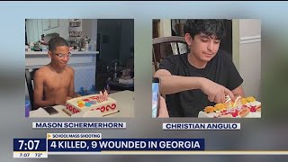 Teen arrested for killing 4 at Georgia high school [upl. by Eatnwahs]