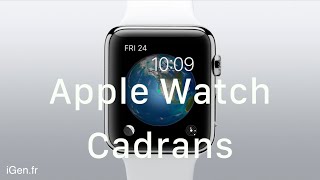 Apple Watch  découverte des cadrans [upl. by Auqinu]