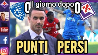 ❗ EMPOLI  FIORENTINA  KUOAME TUONA  2 PUNTI PERSI [upl. by Acirrej]