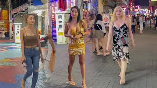 Pattaya Today  Pattaya Walking Street So Many Freelancers After 1030 PM  June 2023 [upl. by Cleon]