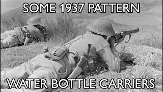 Some 1937 Pattern Water Bottle Carriers [upl. by Alamak]