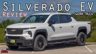 2024 Chevy Silverado EV WT Review  A 75000 Electric quotWork Truckquot [upl. by Llehsam417]