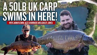 Fishing For a UK 50lb Carp On The Isle of Wight  Combley Lakes Main Lake  Carp Fishing [upl. by Ettesyl845]