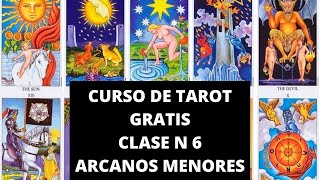 CURSO de TAROT GRATIS CLASE 6  ARCANOS MENORES  OROS [upl. by Blum]