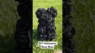 DIY Halloween Rose Bear crafts diy halloween [upl. by Viv]