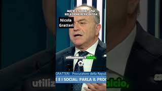 Nicola Gratteri  quot Mafie e Social bisogno di consenso popolare quot nicolagratteri [upl. by Yrehcaz836]