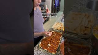 Cooking Chicken Enchiladas  Red Rice With Peas amp Carrots [upl. by Silsby]