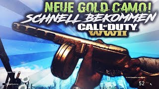 WW2 Erste Gold Tarnung   Gold Camo in CoD WW2 schneller bekommen  WW2 Guide [upl. by Greene]