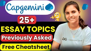 Capgemini Essay Writing Topics  25 Essay Writing Topics for Capgemini capgeminiessaywritingtopics [upl. by Spring]