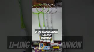 Liling axforce cannon 6u 5u 4u badminton racket racket cricket [upl. by Patsy]