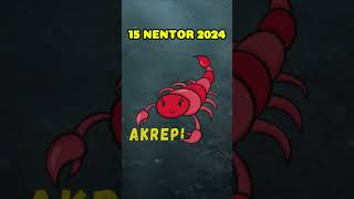 AKREPI  Horoskopi ditor 15 nentor 2024 [upl. by Filipe]