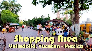 🛍️Shopping Area  Valladolid Yucatan  Mexico [upl. by Teodorico]