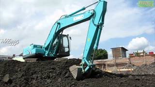 Excavator New Kobelco SK200 Geospec [upl. by Laekim]