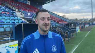 Connor Scully PostMatch Reaction  vs Montrose  William Hill League 1 [upl. by Leon]