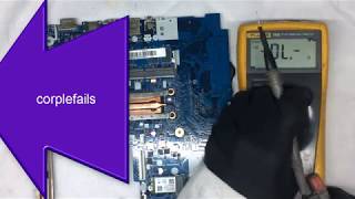 REPARACION REPAIR LENOVO IDEAPAD 310 BOARD TEST FIX LAPTOP [upl. by Aikehs]