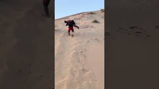 Reug Reug sur les dunes de sable ufc mma sports challenge motivation africa [upl. by Nylecyoj]